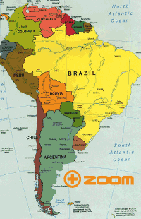 South America Map